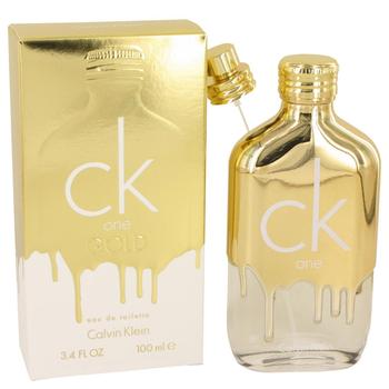 ck香水推荐, Calvin Klein | Calvin Klein 535448 3.4 oz Ck One Gold Eau De Toilette Spray for Unisex商品图片 