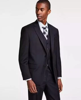 Michael Kors | Men's Classic-Fit Wool-Blend Stretch Solid Suit Jacket,商家Macy's,价格¥1620