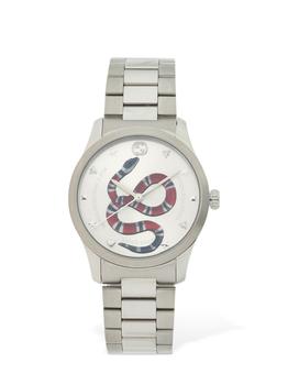 Gucci | 38mm G-timeless Red Snake Dial Watch商品图片,