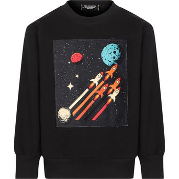 推荐Space rockets sweatshirt in black商品