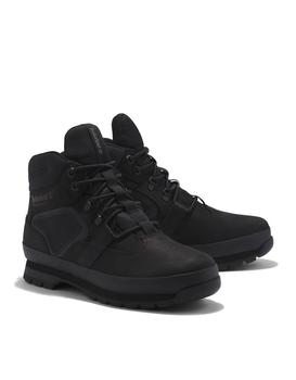 推荐Timberland Euro Hiker Reimagined WP boots in black商品
