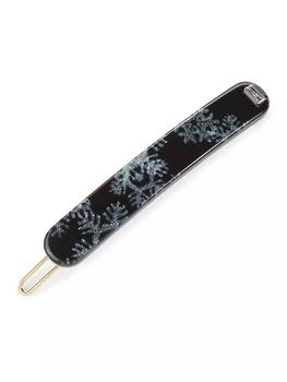 Alexandre de Paris | Snowflake Thin Barrette 