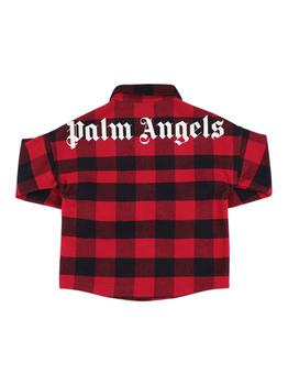 Palm Angels Check Flannel Shirt - Shirts - BeyondStyle
