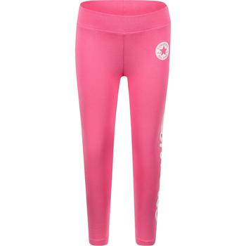 Converse | Logo leggings in pink商品图片,3.9折起×额外6.7折, 额外六七折