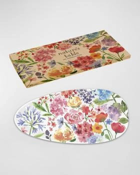 推荐Nature's Table Floral Platters - Set of 2商品