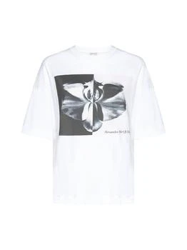Alexander McQueen | Alexander McQueen Graphic Printed Crewneck T-Shirt 6.7折起