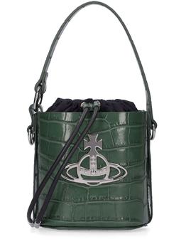 西太后包上海, Vivienne Westwood | Small Daisy Croc Embossed Top Handle Bag商品图片 额外8折, 额外八折