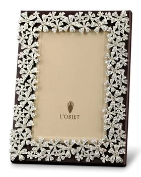 L'Objet | Garland Swarovski® Crystal Picture Frame, 5" x 7",商家Neiman Marcus,价格¥3261