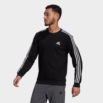 Adidas | Men's adidas Essentials Fleece 3-Stripes Sweatshirt商品图片,