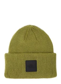 The North Face | The North Face Logo Patch Knitted Beanie 7.6折, 独家减免邮费
