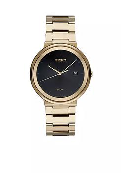 精工罐头, Seiko | Solar Gold-Tone Watch商品图片 