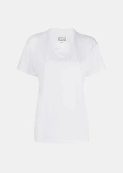 推荐Maison Margiela White Crew-Neck T-shirt商品