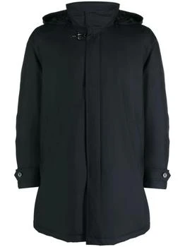 FAY | Blue Technical Gabardine Raincoat Jacket,商家Italist,价格¥7594