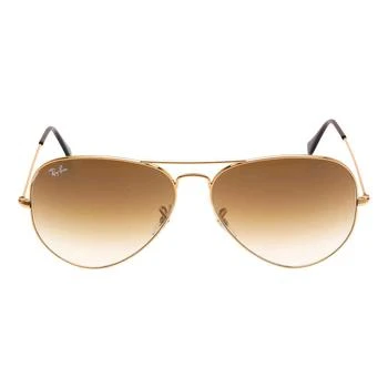 Ray-Ban | Aviator Gradient Light Brown Pilot Unisex Sunglasses RB3025 001/51 62 5.9折, 满$75减$5, 满减