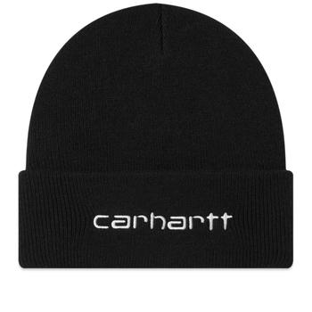 卡哈特帽子, Carhartt | Carhartt WIP Script Beanie商品图片 满$300享9.5折, 满折