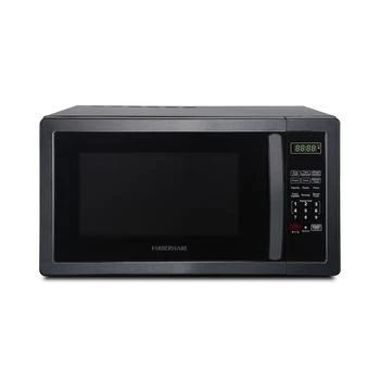 Farberware | Classic FMO11AHTBSB 1.1 Cu. Ft 1000-Watt Microwave Oven, Black Stainless Steel,商家Macy's,价格¥927