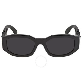Versace | Dark Gray Geometric Unisex Sunglasses VE4361 536087 53,商家Jomashop,价格¥1117