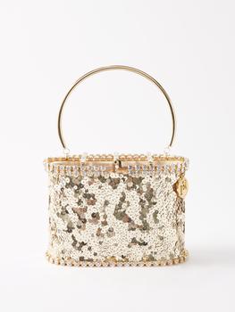 ROSANTICA, ROSANTICA | Holli Ballerina sequin-embellished handbag商品图片 