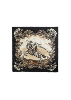 burberry围巾真假, Burberry | Ekd print cashmere large square scarf商品图片 