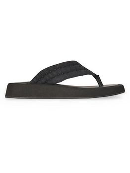 The Row | Ginza Quilted Canvas Flip Flops商品图片,