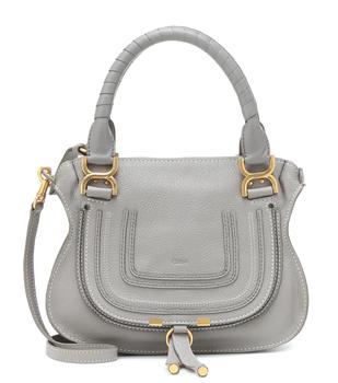 Chloé | Marcie S号皮革托特包商品图片,