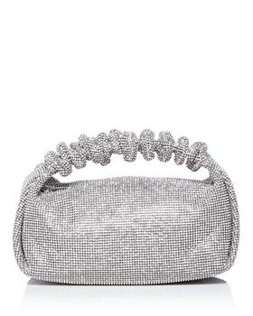 alexander wang包, Alexander Wang | Scrunchie Embellished Mini Clutch商品图片 独家减免邮费