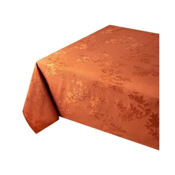 Benson Mills | Countryside leaves raised jacquard tablecloth rust 60 X 84,商家Macy's,价格¥138