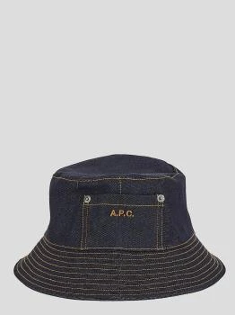 A.P.C. | A.P.C. 男士帽子 COCSXM24125IAI 蓝色 6.8折起