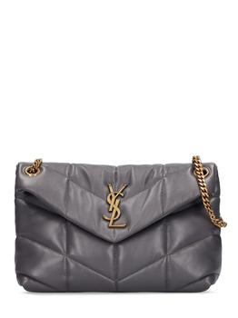 Yves Saint Laurent | Sm Loulou Quilted Leather Shoulder Bag商品图片,