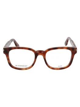 Givenchy | Givenchy Eyewear Rectangular Frame Glasses 6.7折, 独家减免邮费
