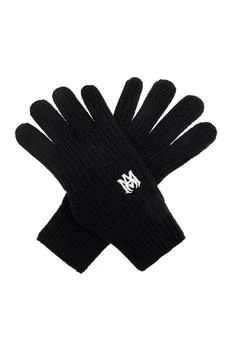 AMIRI | Amiri Logo-Embroidered Gloves,商家Cettire,价格¥1538