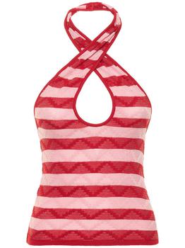 商品MUSIER PARIS | Sio Backless Viscose Knit Top,商家LUISAVIAROMA,价格¥340图片