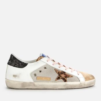 推荐Golden Goose Women's Superstar Mesh/Leather Trainers商品