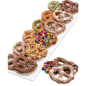Chocolate Covered Company | 12-Pc. Ultimate Belgian Chocolate Dipped Pretzel Twist Collection,商家Macy's,价格¥281