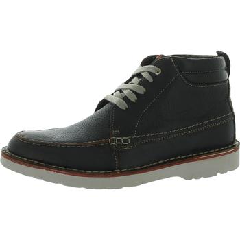 clarks男鞋价格, Clarks | Clarks Vargo Moc Men's Leather Lace-Up Moc Toe Ankle Boots商品图片 4.5折