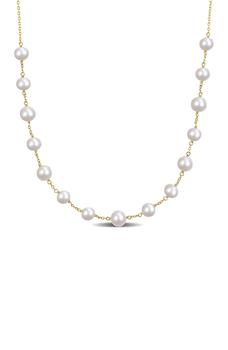 推荐6.5-7mm Cultured Freshwater Pearl Necklace商品