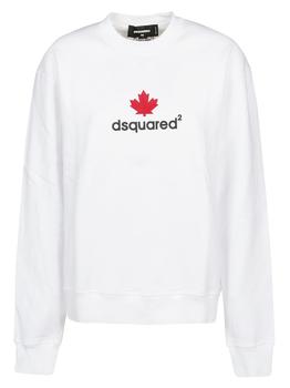 推荐Dsquared2 Womens White Sweatshirt商品