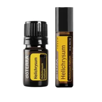 推荐Doterra helichrysum essential oil 5 ml and roll on 10 ml set商品