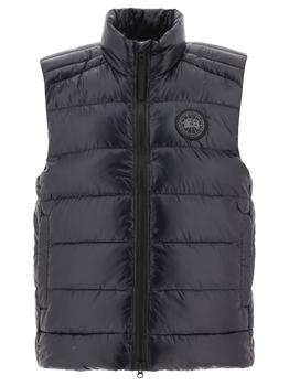 canada goose vest, Canada Goose | Canada Goose Logo Patch Zip-Up Vest商品图片 8.1折