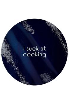 推荐Grindstore I Suck At Cooking Chopping Board (Navy) (One Size)商品