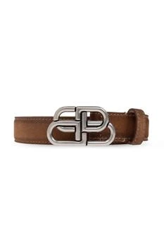 Balenciaga | Balenciaga BB Logo Buckle Belt,商家Cettire,价格¥2514