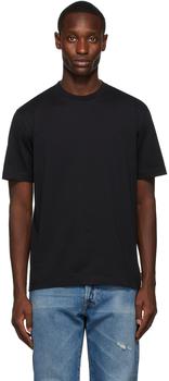 Acne Studios | Black Short Sleeve T-Shirt商品图片,