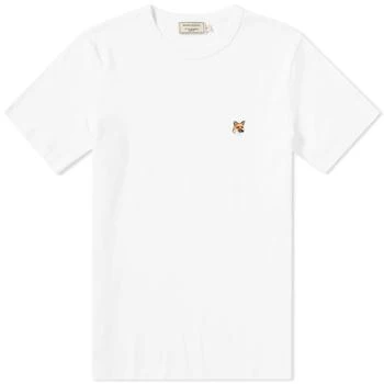推荐Maison Kitsune Fox Head Patch T-Shirt商品