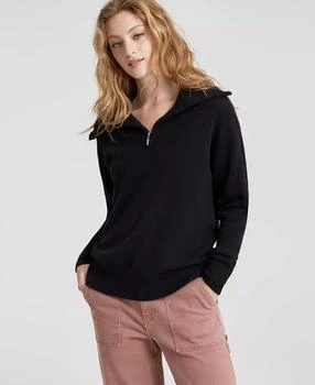 Charter Club | 100% Cashmere Women's Quarter-Zip Sweater, Created for Macy's,商家Macy's,价格¥449