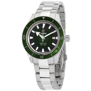 Rado Captain Cook Automatic Green Dial Mens Watch R32105313,价格$1595