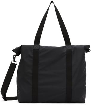 RAINS | Black Waterproof Canvas Tote商品图片,独家减免邮费
