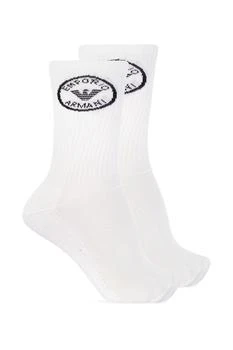 推荐Emporio Armani Branded Socks 2 Pack商品