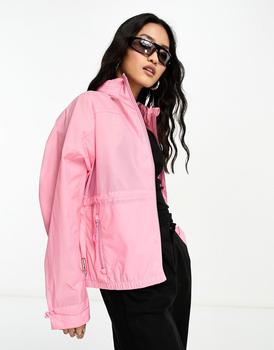 推荐Hunter travel shell jacket in pink商品