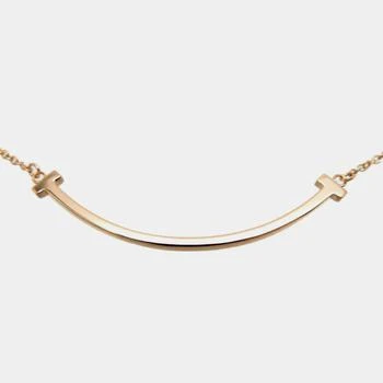 推荐Tiffany & Co. T Smile Small 18K Rose Gold Necklace商品
