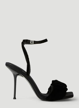 Alexander Wang | Alexander Wang Scrunchie-Strap Heel Sandals商品图片,9.5折